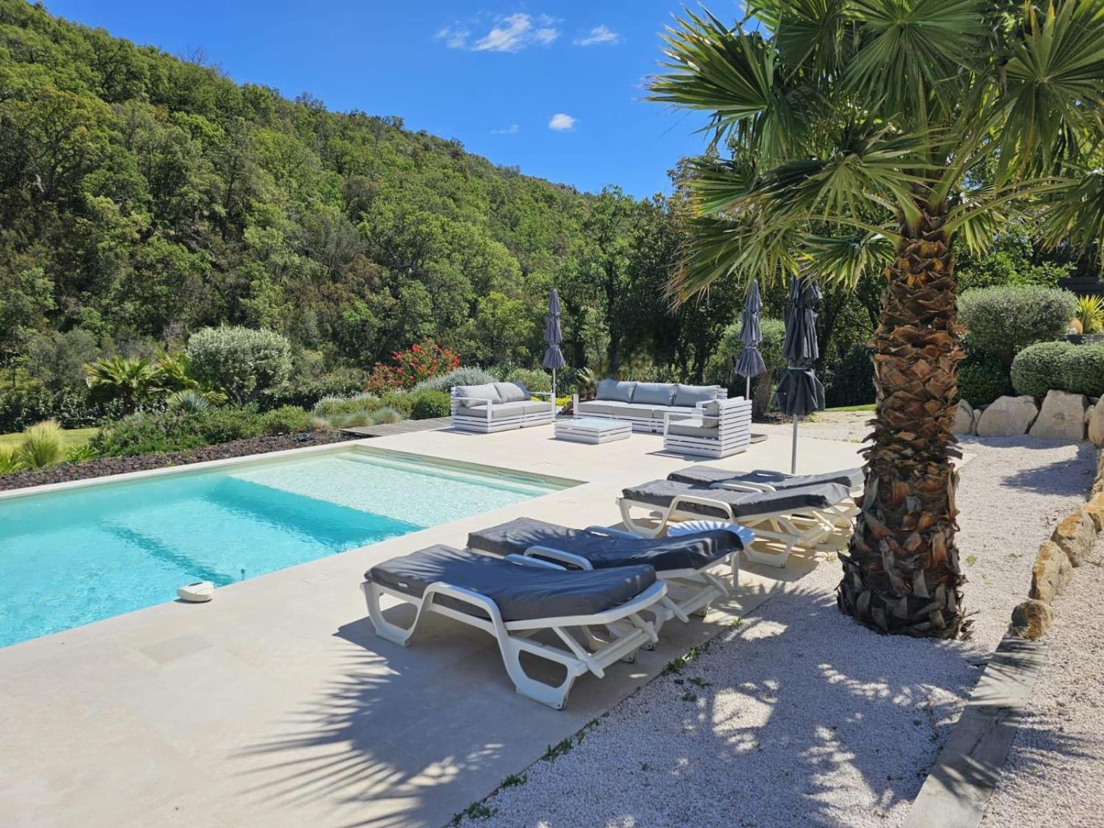 Villa Les Trois J Grimaud Exteriör bild